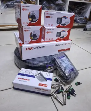 Hikvision 4-Channel 2MP CCTV Security System with DVR