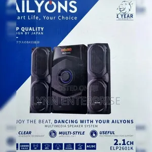 Ailyons ELP2601K 2.1 Subwoofer System