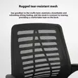 Executive Swivel Mesh Office Chair - Black - 1