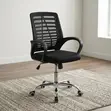 Executive Swivel Mesh Office Chair - Black - 3