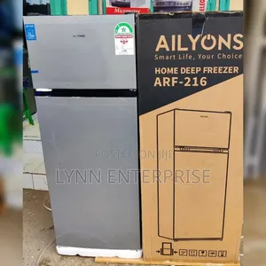 Ailyons 216L Double Door Refrigerator