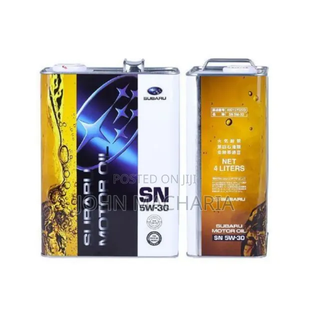 SN (5W-30) Fully Synthetic Oil for Subaru (4 Litres) - 1