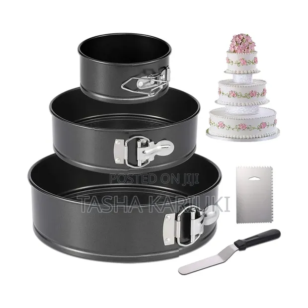 Round Shape Baking Set 3pcs - 1