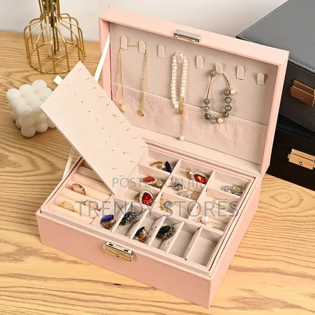 Large Capacity Travel Jewelry Organizer Bag - 1