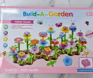 Build-a-Garden Flower Playset (104 Pieces)