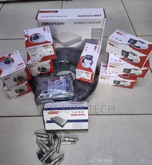Hikvision 4-Channel DVR Security Kit - 8x 2MP Smart Hybrid Cameras