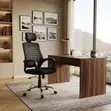 Breathable Mesh Headrest Office Chairs - 4