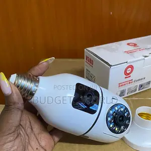 V380 Pro Dual Lens WiFi PTZ Bulb Camera