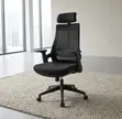 Ergonomic Executive Office Chair - Black - 3