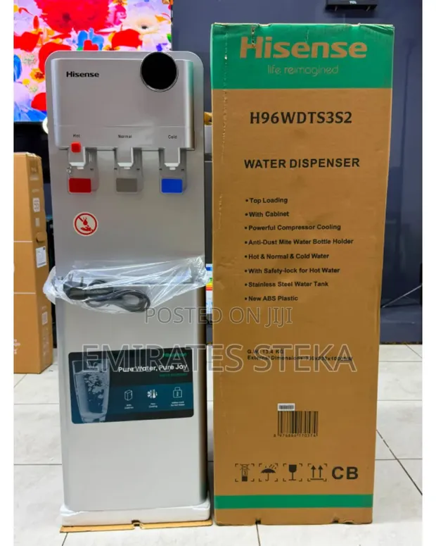 Hisense Water Dispenser S2 Silver 3 Taps - 1