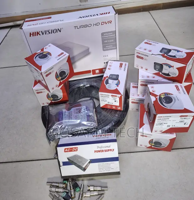 Hikvision 8-Channel 1080P Smart Hybrid CCTV Kit - 1