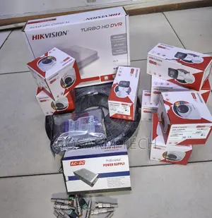 Hikvision 8-Channel 1080P Smart Hybrid CCTV Kit