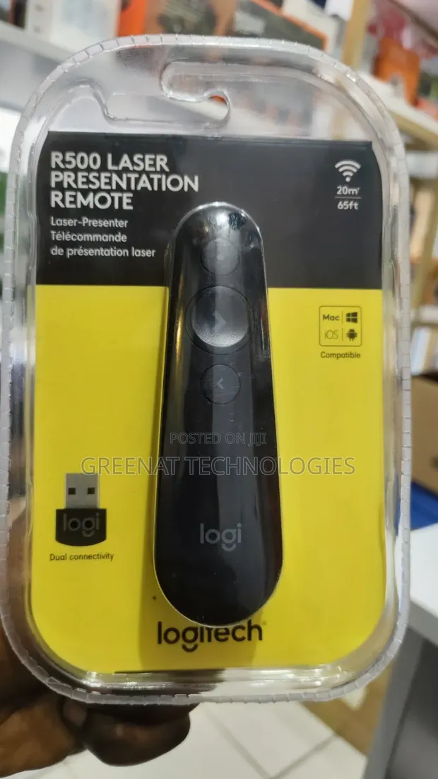 Logitech R500 Laser Presentation Remote 20M - 1