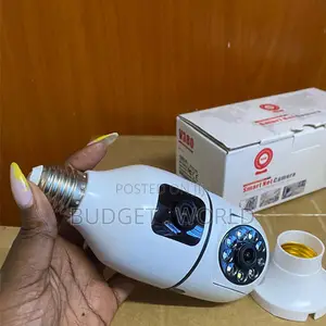 Smart WiFi PTZ Camera V380 Pro - 1080P Bulb Cam