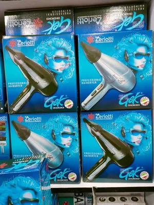 Zeriotti Professional Blow Dry Hair Dryer - Bluu