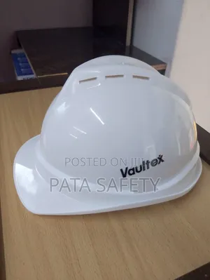 Vaultex Helmet Nyeupe ya Kati