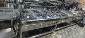 DMK Jiko la Kisasa la Gesi la Burner Sita - Stainless Steel