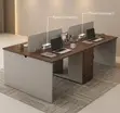 4-Way Modular Office Workstation with Storage - 3
