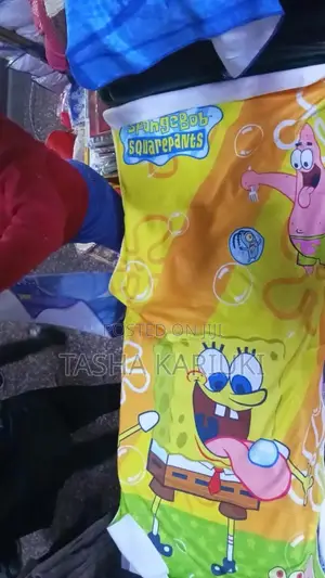 SpongeBob Cartoon Themed Kids Towel