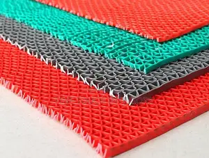 High-Traffic Perforated PVC Floor Mat