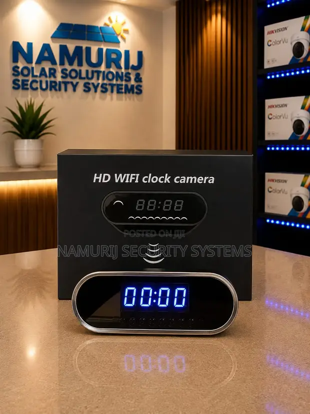 Smart Table Clock Spy Camera - 1