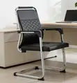 Modern Office Visitor/Conference Chair - Black - 2