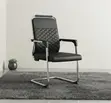 Modern Office Visitor/Conference Chair - Black - 5