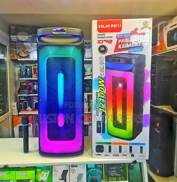 KOLAV-F2111 Portable Rechargeable Party Speaker - 1