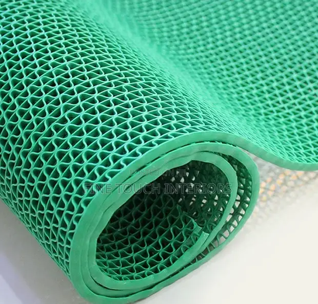 Green PVC Perforated Carpet - 1