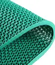 Green PVC Perforated Carpet - 2