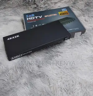 8-Port HDMI Splitter yenye Nguvu - 1x8 Mirror Output