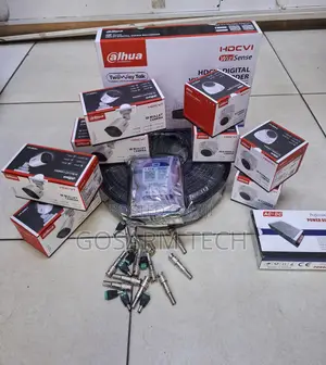 Dahua 8-Channel CCTV Kit with 8 Dome/Bullet Cameras
