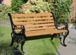 Elegant Garden Wooden Bench for Relaxing - 2