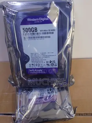 WD 500GB Surveillance HDD for CCTV