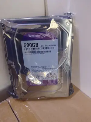 500GB WD Hard Disk Drive ya Usalama