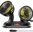 360 Rotatable Dual Head Car Cooling Fan - 2