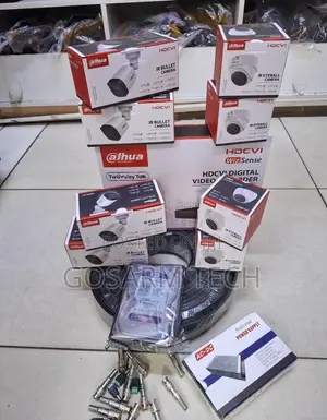 Dahua 8 HD CCTV Camera Full Kit (8 Channel)