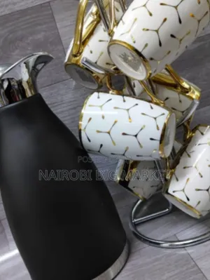 Gold Marble Tea Set Combo