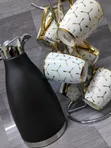 Gold Marble Tea Set Combo - 2