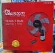 Ramtons 16" Nyeusi Wall Fan - 2