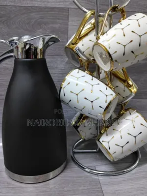 Marble Gold Combo Tea Set