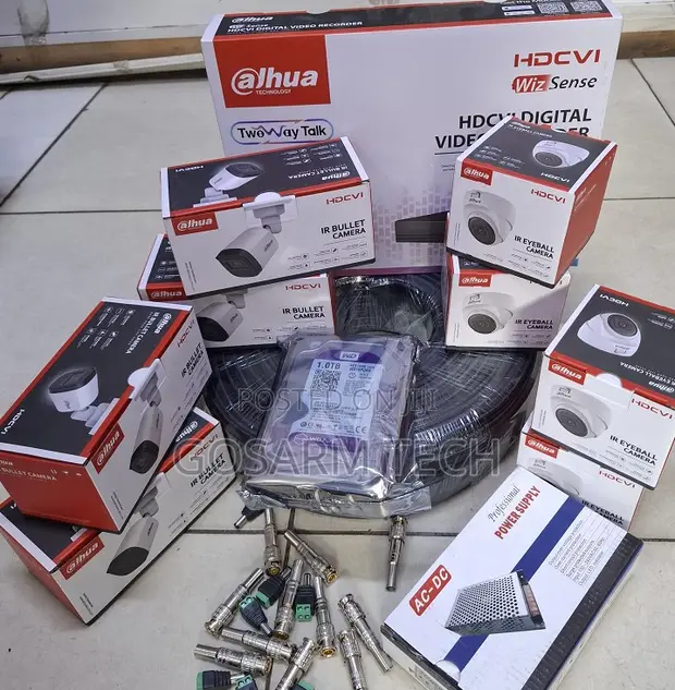 Dahua 8-Channel 1080p CCTV Kit with 1TB HDD - 1