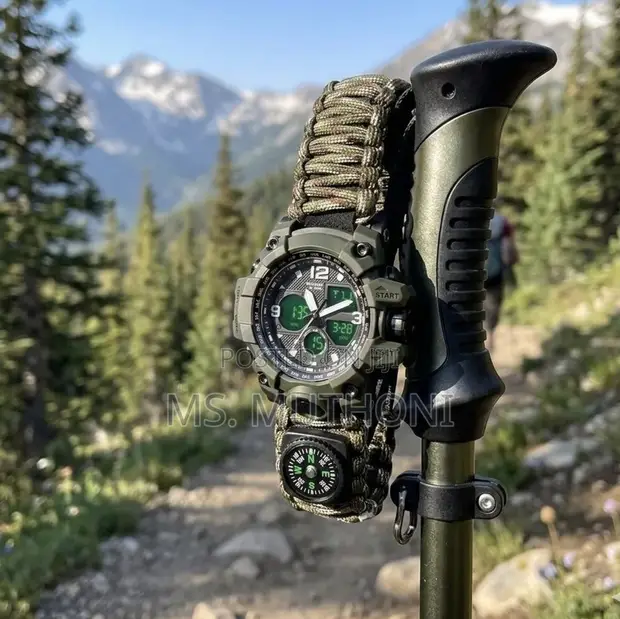 Men's Tactical Digital Watch - Jungle/Hiking - 1