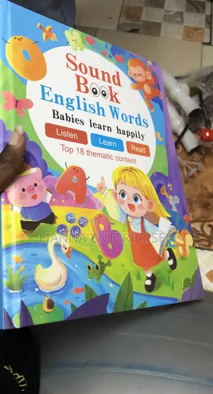 Baby's First Sound Book - Learn English Words