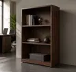 3-Tier Standard Bookcase, Cherry Finish - 1