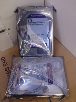 6TB WD DVR/NVR Surveillance HDD