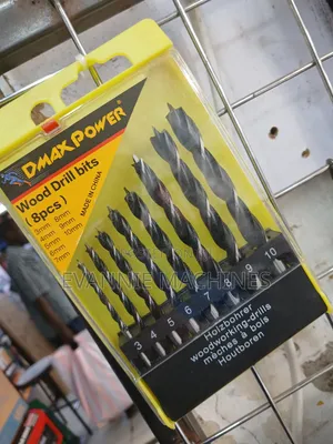 8-Piece Dmax Power Drill Bit Set