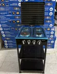 3 Gas + 1 Electric Plate Cooker with Shelves - 1