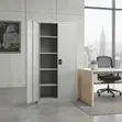 Executive Grey Stainless Steel Office Cabinet - 2 Doors - 3