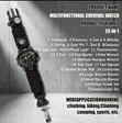 23-in-1 Tactical Paracord Survival Watch - 3